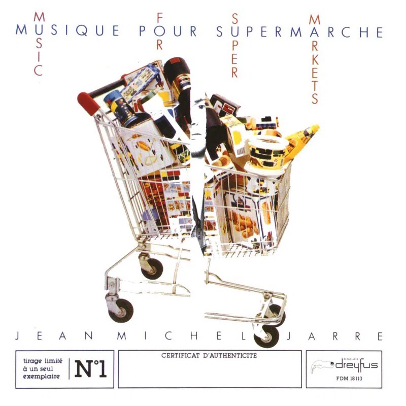 Jean Michel Jarre — Music for supermarkets. Story behind one-copy album